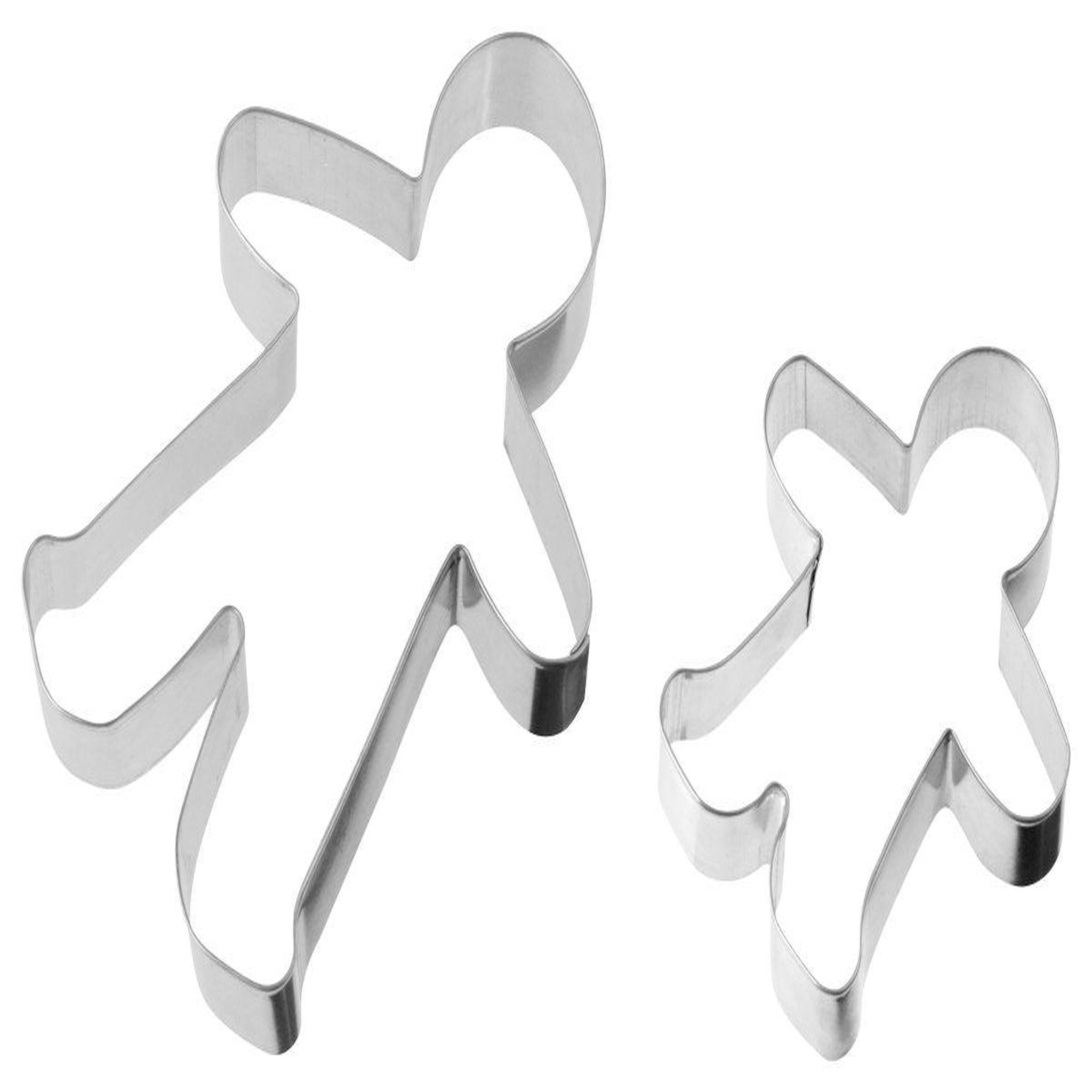 ZENKER Lot de 2 emporte-pièces en forme de bonhomme en pain d'épices zenker emporte-pièces