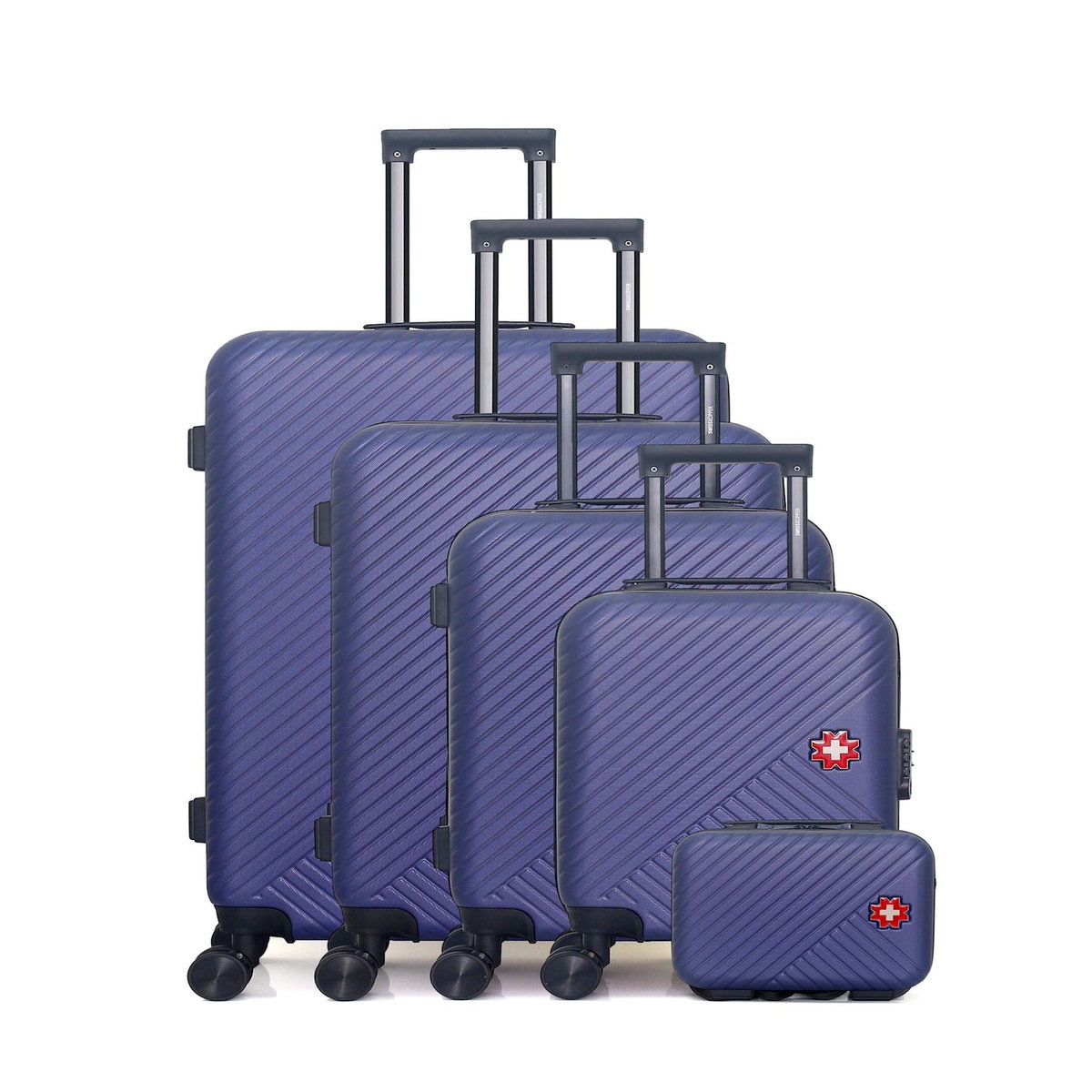 SWISS KOPPER SWISS KOPPER - Set de 5 Valises SPIEZ-U 75 cm 4 Roues