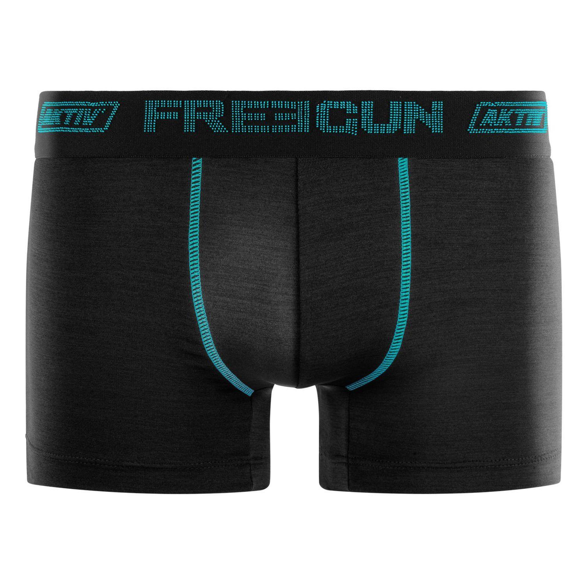 Voir la diapositive 4 : FREEGUN Lot de 4 Boxers homme Aktiv Sport Ultra 3D
