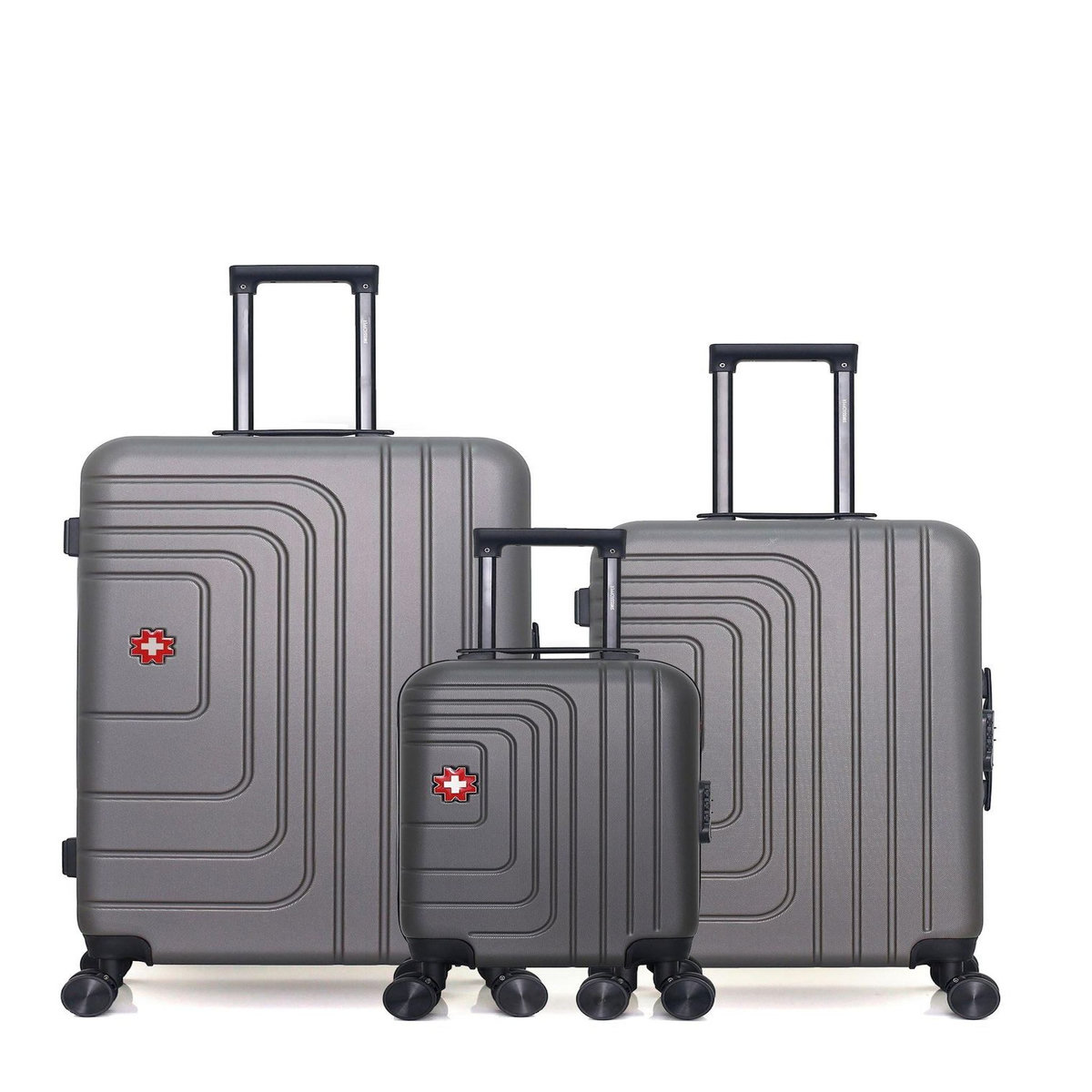SWISS KOPPER SWISS KOPPER - LOT DE 3 - Valises grand format, weekend et cabine XXS RUTI