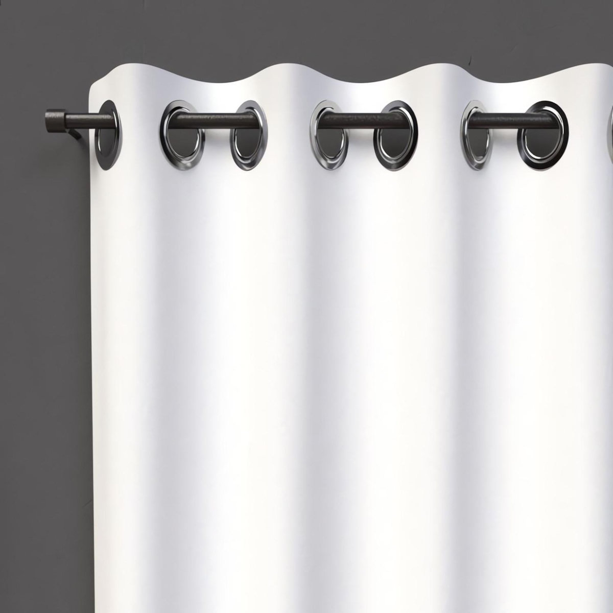 SOLEIL D'OCRE Rideau à oeillets OCCULTANT, par Soleil d'ocre