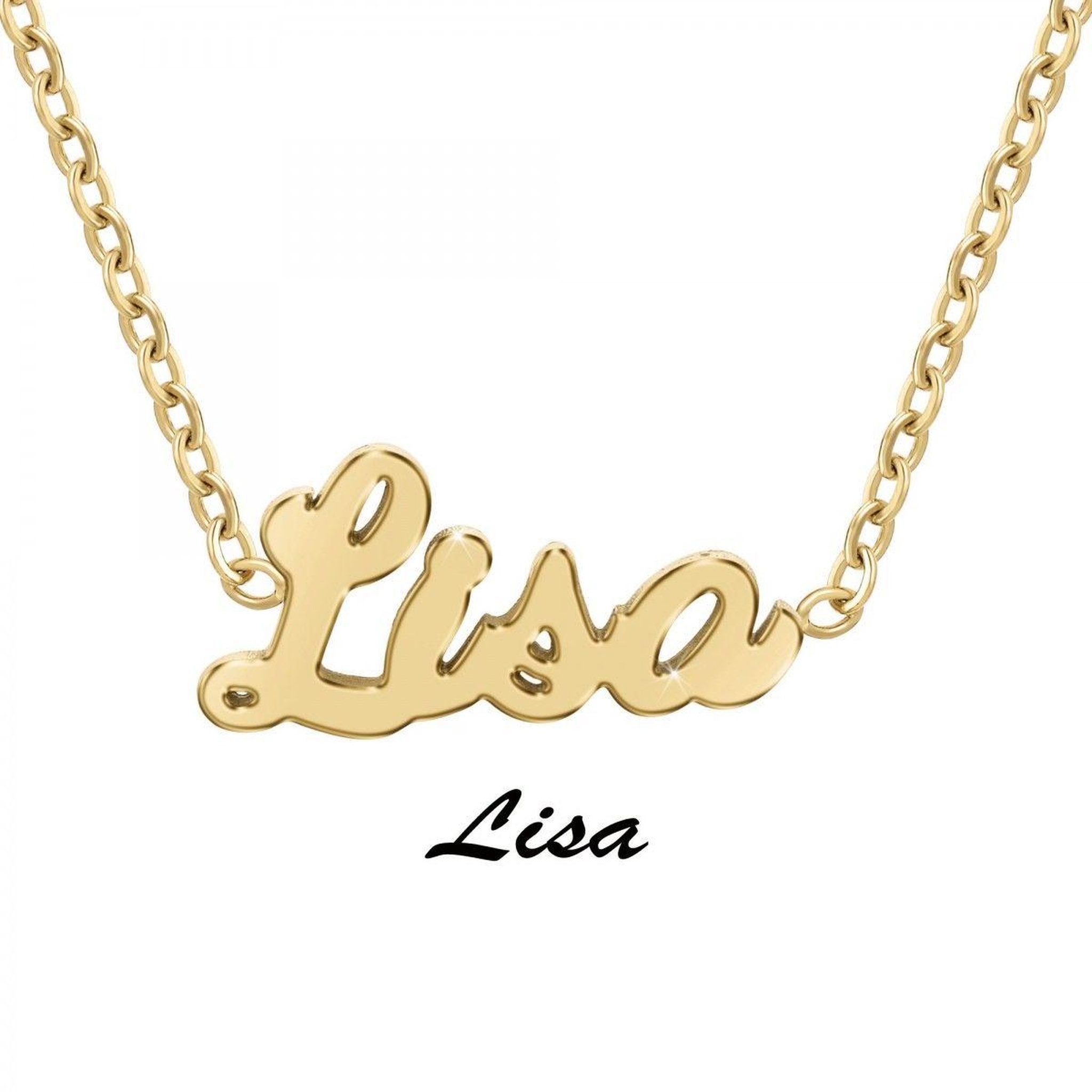 Voir la diapositive 3 : SC CRYSTAL Lisa - Collier prénom