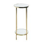 Voir la diapositive 2 : Paris Prix Sellette Design Ronde  Palace  66cm Or