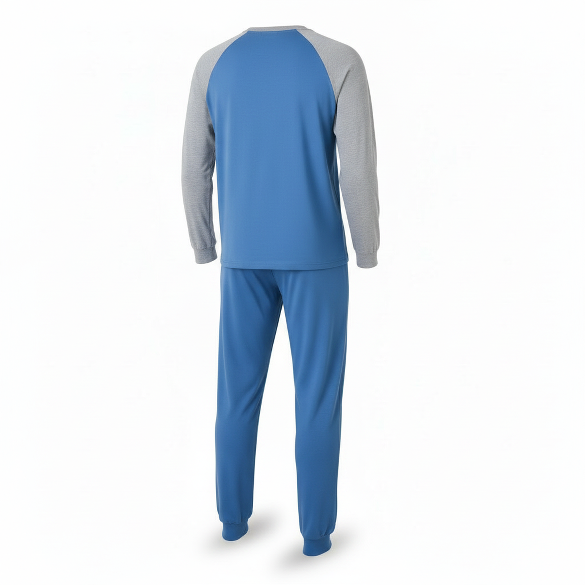 Voir la diapositive 3 : OZABI Ozabi pyjama homme doublé polaire raglan brodé