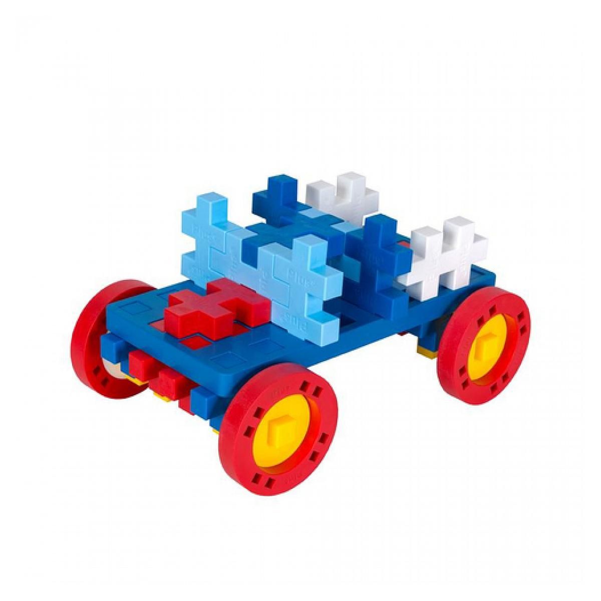 PlusPlus Make&GO! Ensemble de Véhicules - 46 Pièces Créatives pour Enfants