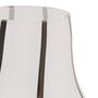 Voir la diapositive 2 : ATMOSPHERA Vase Design en Verre  Piero  20cm Noir & Blanc