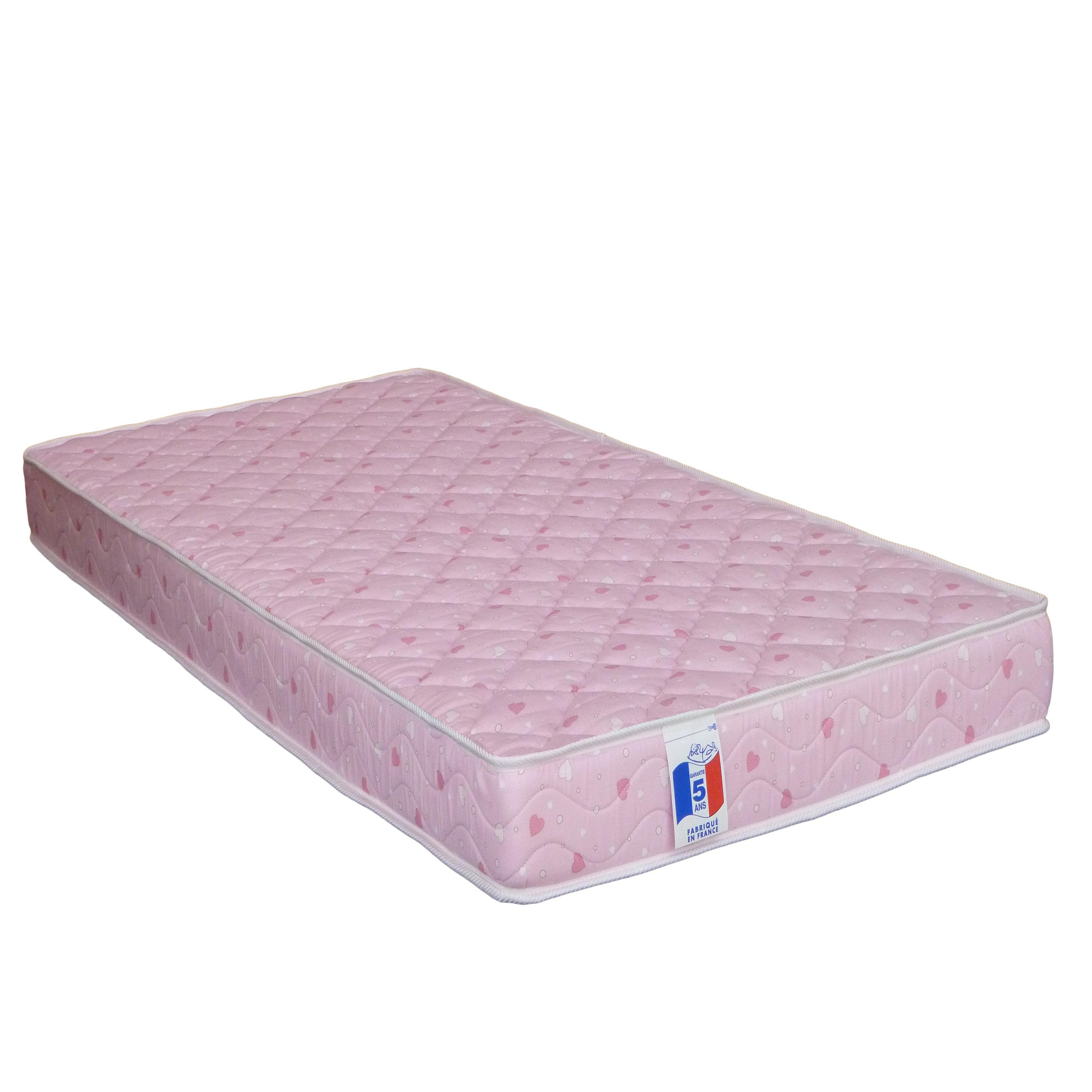 Matelas mousse 90x190 cm ROSE