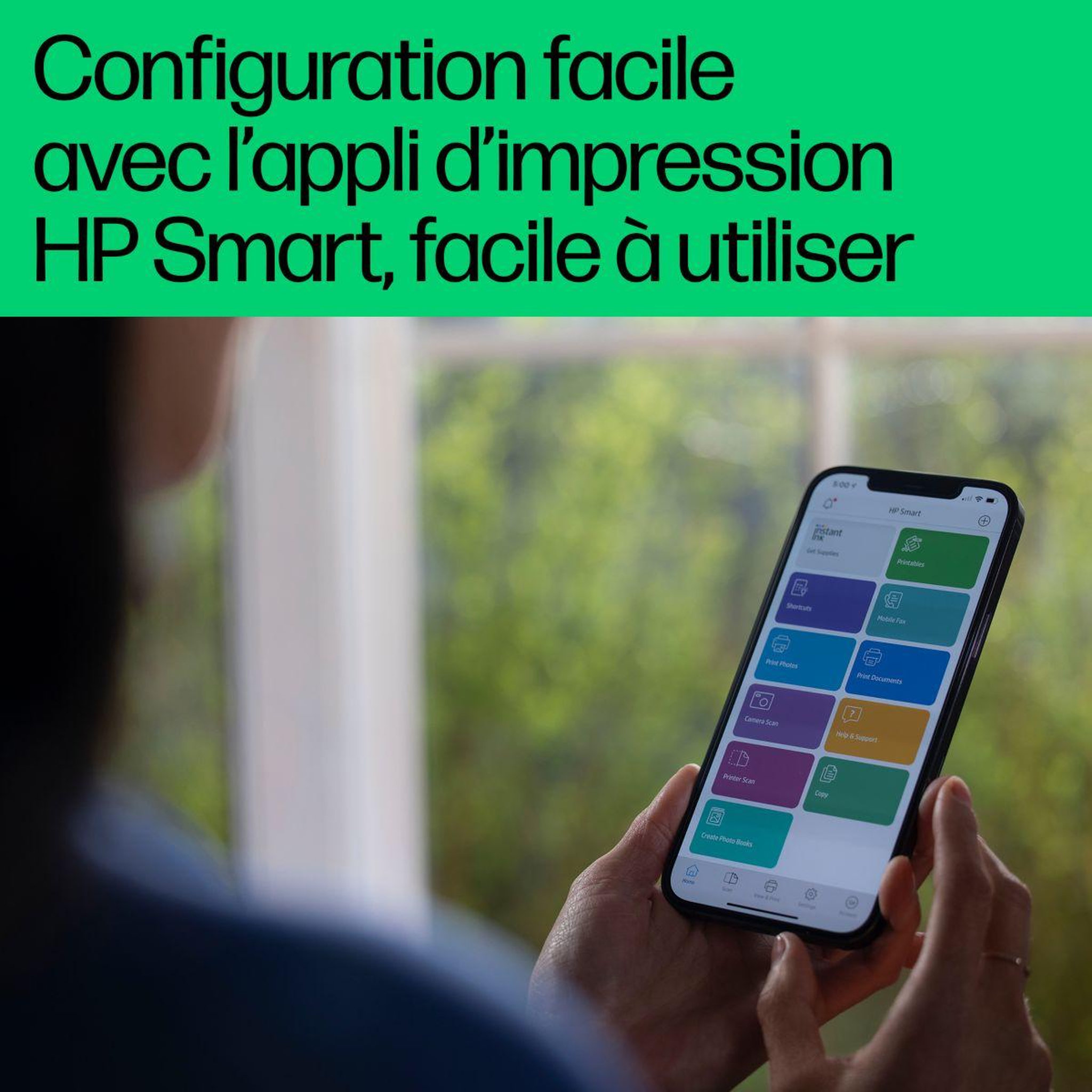 Voir la diapositive 4 : HP Imprimante jet d'encre envy 6532e éligible instant ink