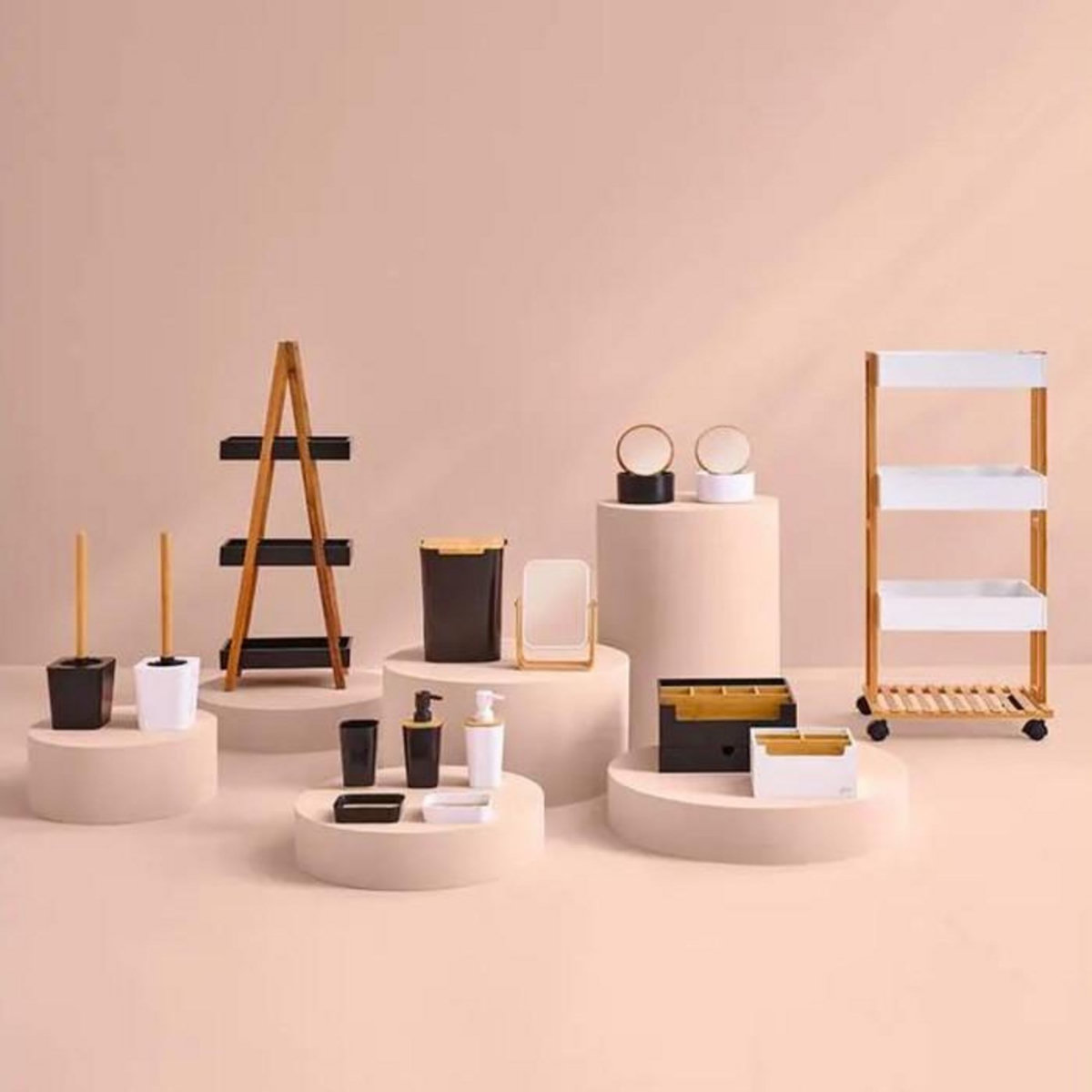 FIVE Porte Savon & Gobelet  Natureo  11cm Blanc