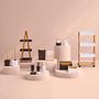 Voir la diapositive 5 : FIVE Porte Savon & Gobelet  Natureo  11cm Blanc