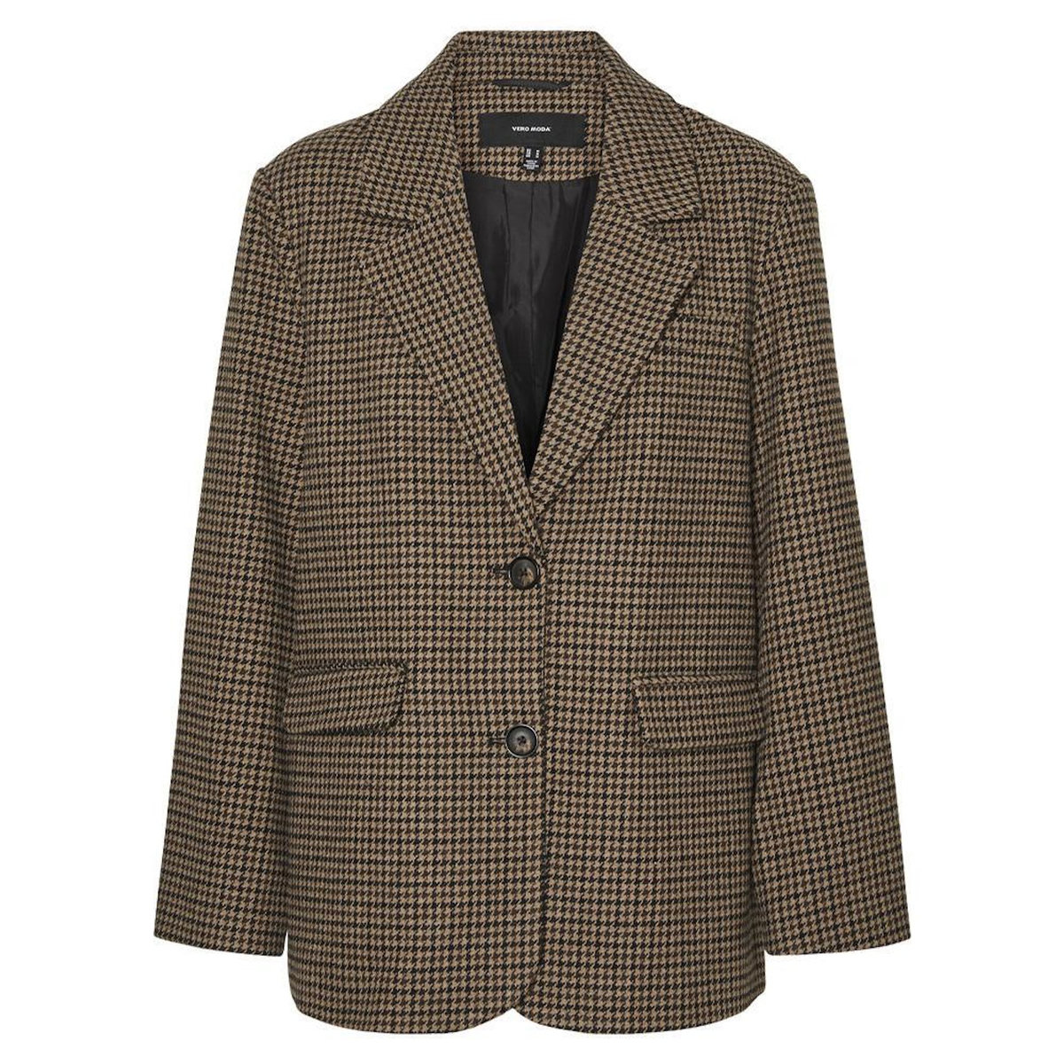 Vero Moda Blazer Pied poule Marron Femme Vero Moda Julie