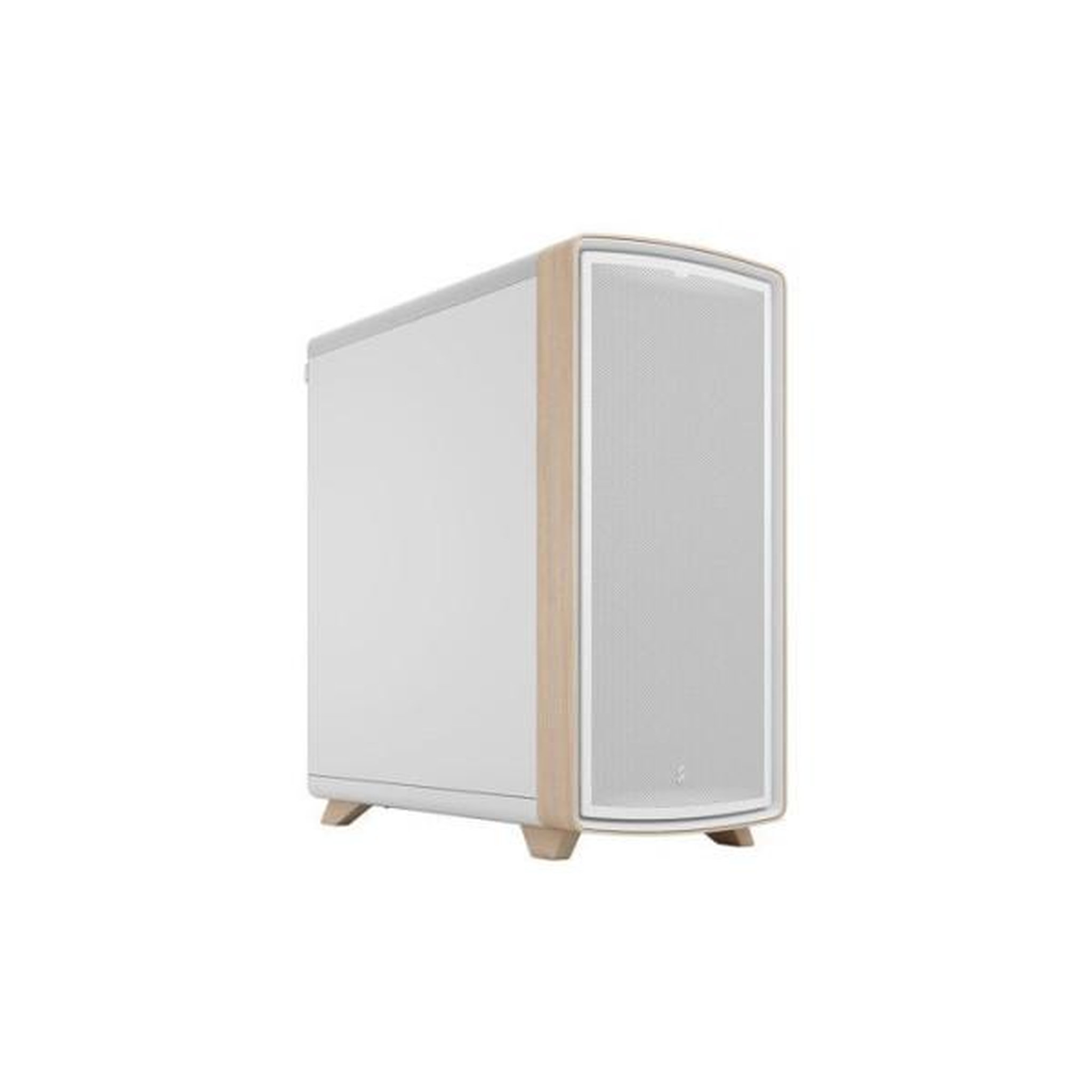 Fractal Design Boîtier PC Moyen Tour - FRACTAL DESIGN - Summit Chalk White Solid - Flux d'air haute performance - Blanc