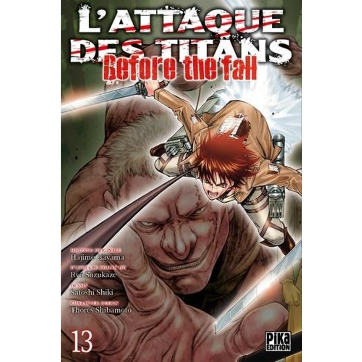 L'ATTAQUE DES TITANS - BEFORE THE FALL TOME 13, Isayama Hajime