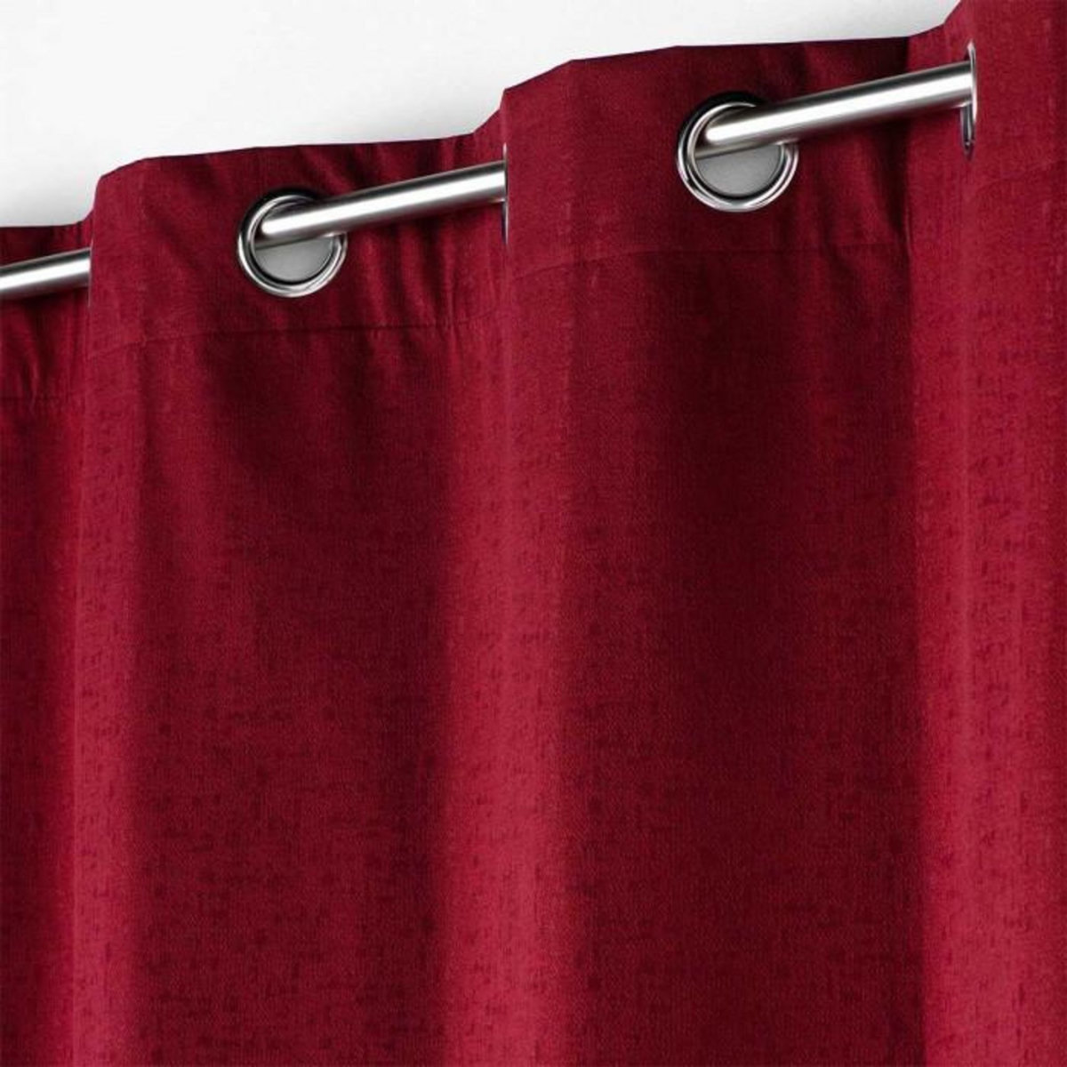 Paris Prix Rideau Occultant  Darko  140x260cm Bordeaux