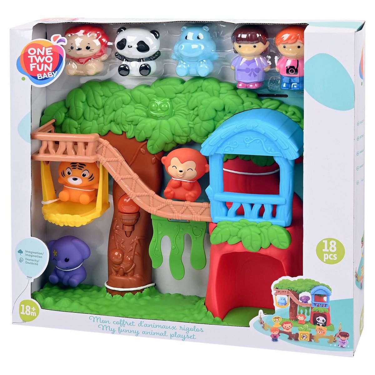 One Two Fun Coffret animaux 