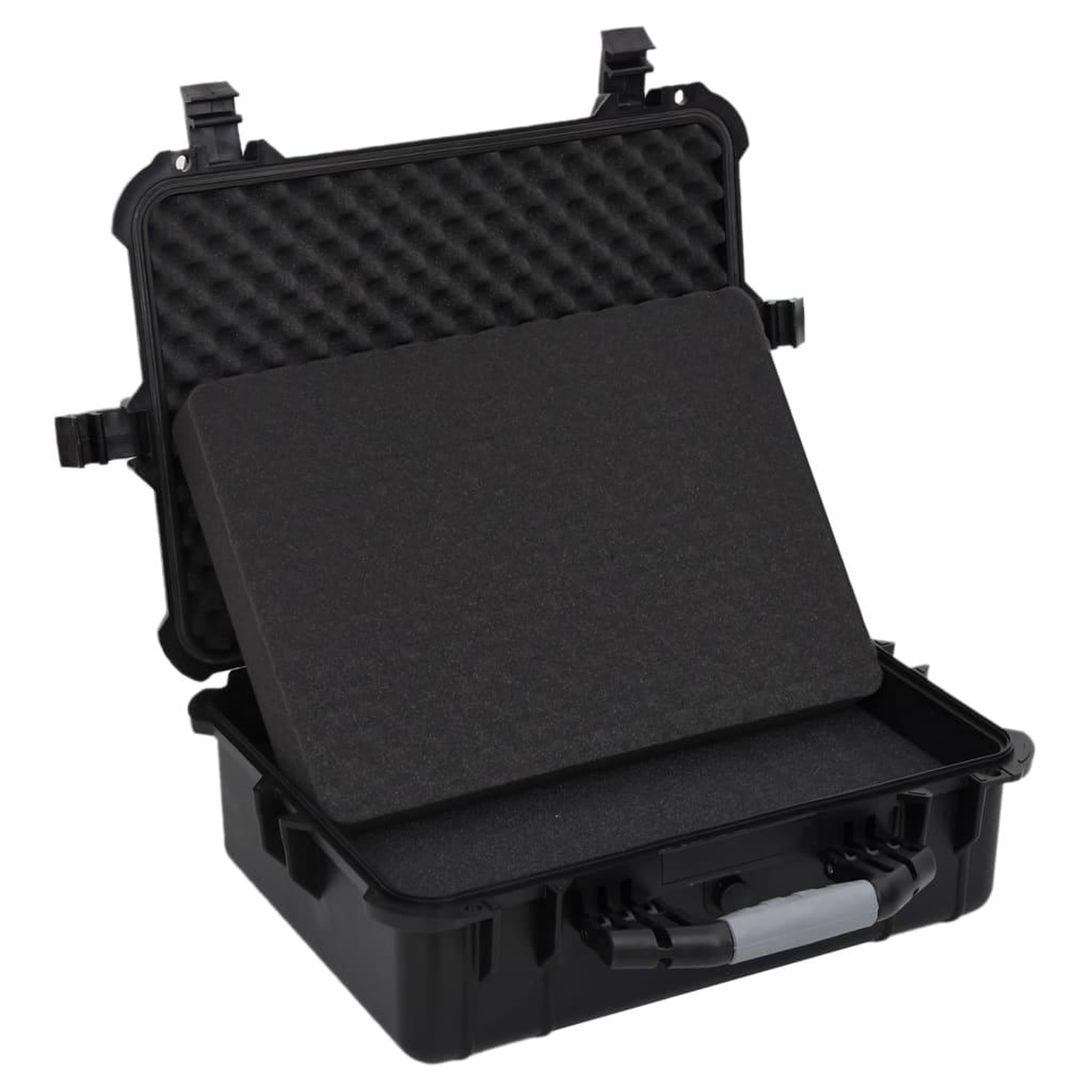 Voir la diapositive 4 : VIDAXL Valise de vol portable noir 52x40x19 cm pp