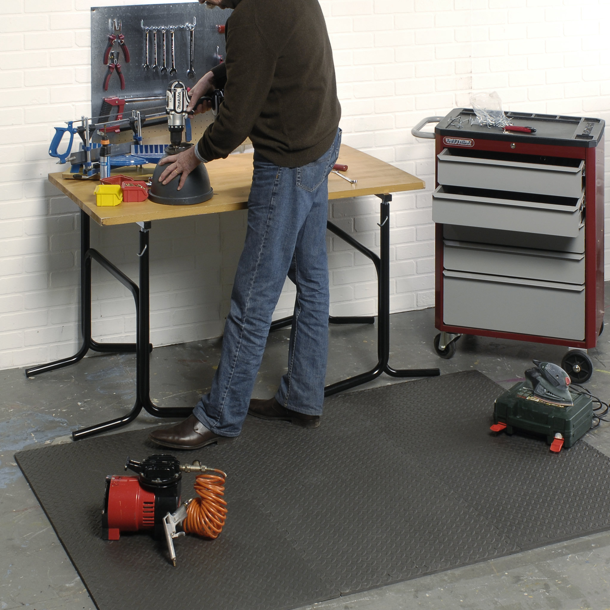 MOTTEZ Tapis de protection en mousse multi usage