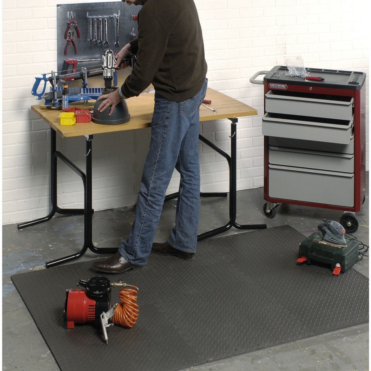 MOTTEZ Tapis de protection en mousse multi usage