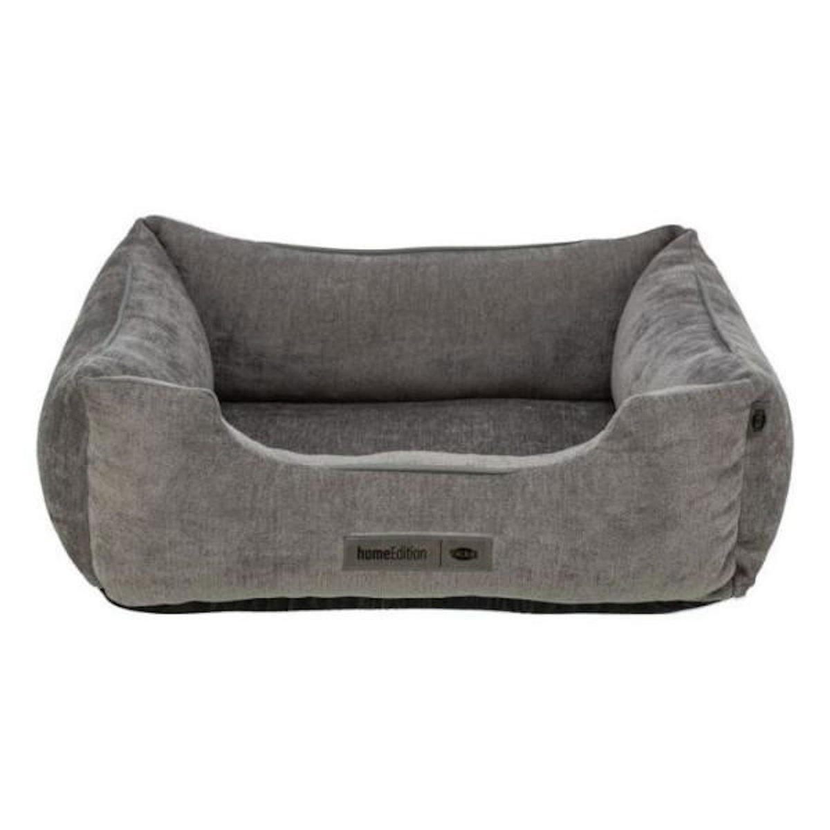 Trixie Panier pour chien - TRIXIE - VITAL LENNOX - Tissu chenille - 80 x 60 cm - Gris