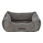 Trixie Panier pour chien - TRIXIE - VITAL LENNOX - Tissu chenille - 80 x 60 cm - Gris