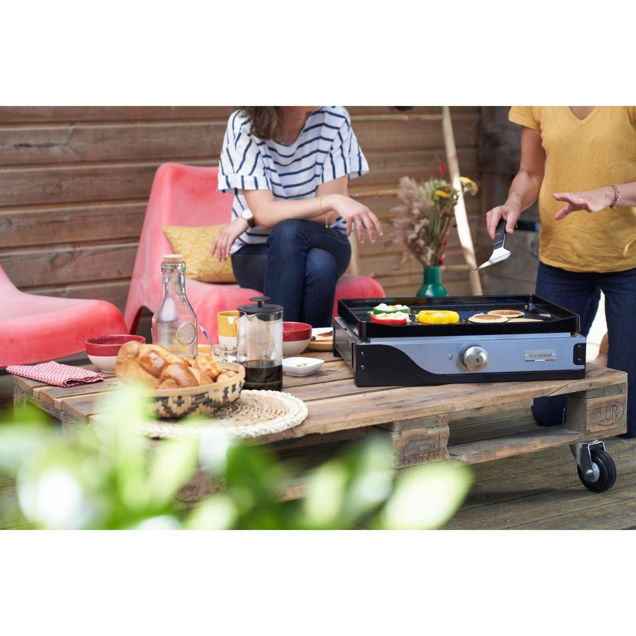 Voir la diapositive 4 : Le marquier Plancha électrique La petite francaise 150DUO PLFE150DPV2