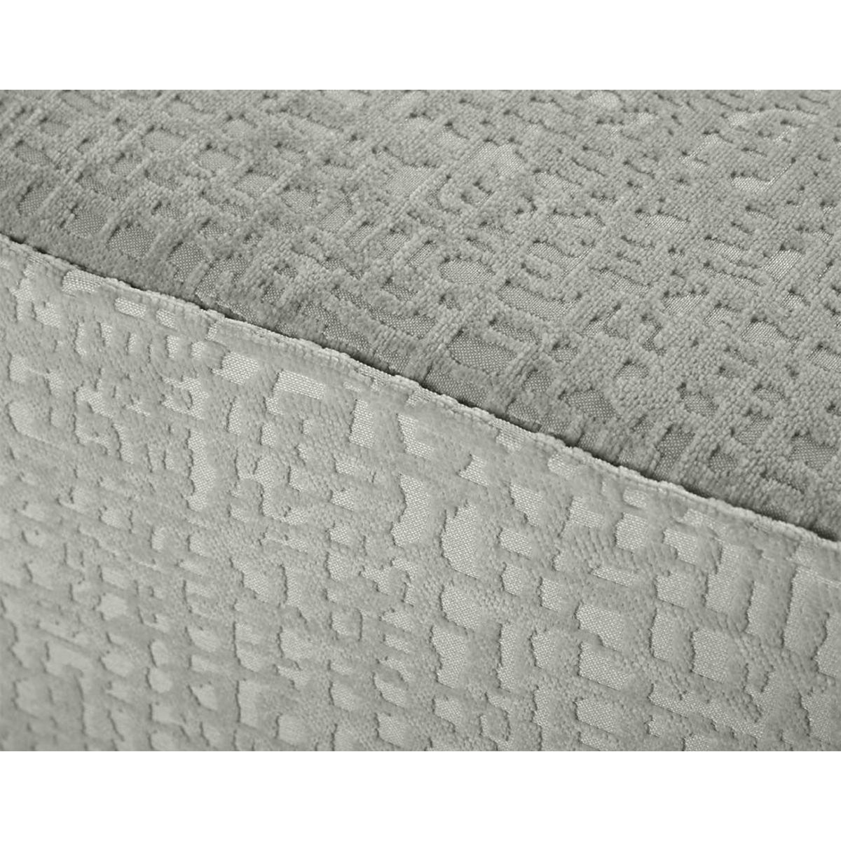 BEST MOBILIER Topaze - fauteuil - en tissu velours relief