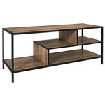 The Home Deco Factory Meuble TV industriel noir