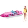 MATTEL Poupée Barbie et son bateau