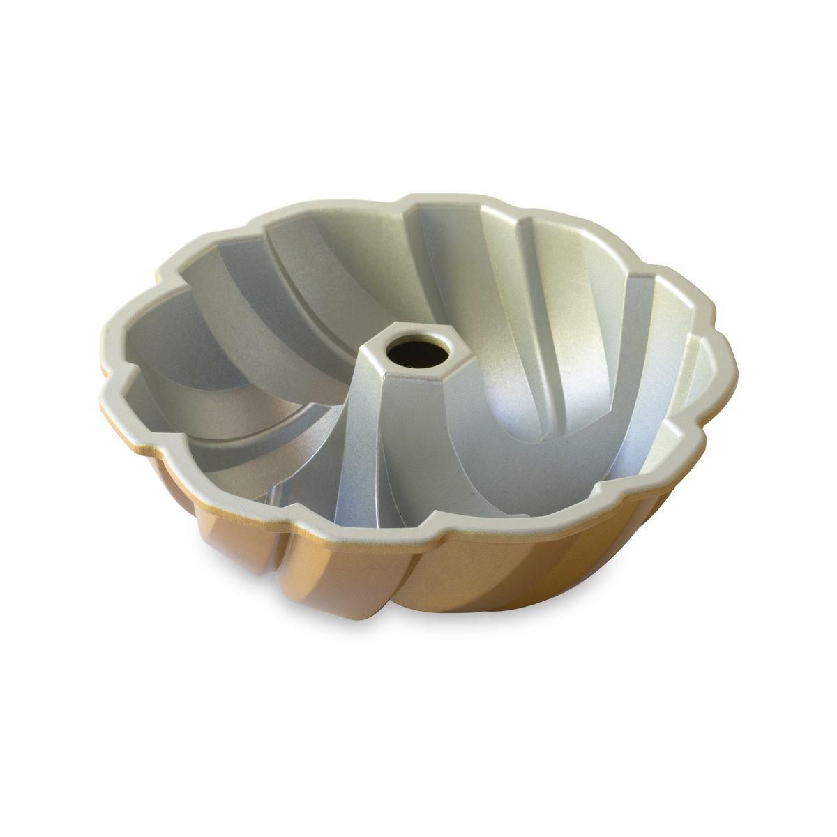 NORDIC WARE Moule à gâteau fantaisie a gateau Bundt Torsade Gold
