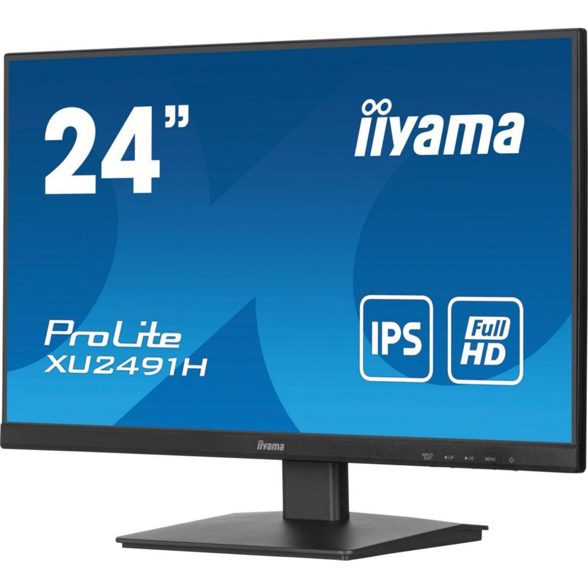 Iiyama Ecran PC XU2491H-B1 Plat 24'' IPS