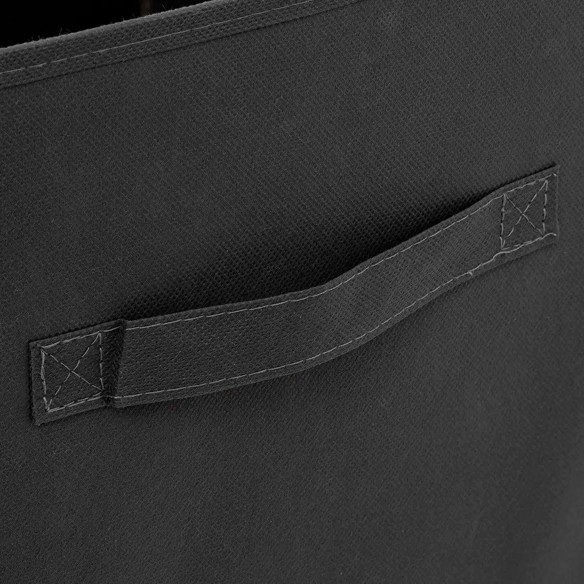 Voir la diapositive 2 : FIVE Boîte de rangement carrée  mix n'modul  31x31cm gris foncé