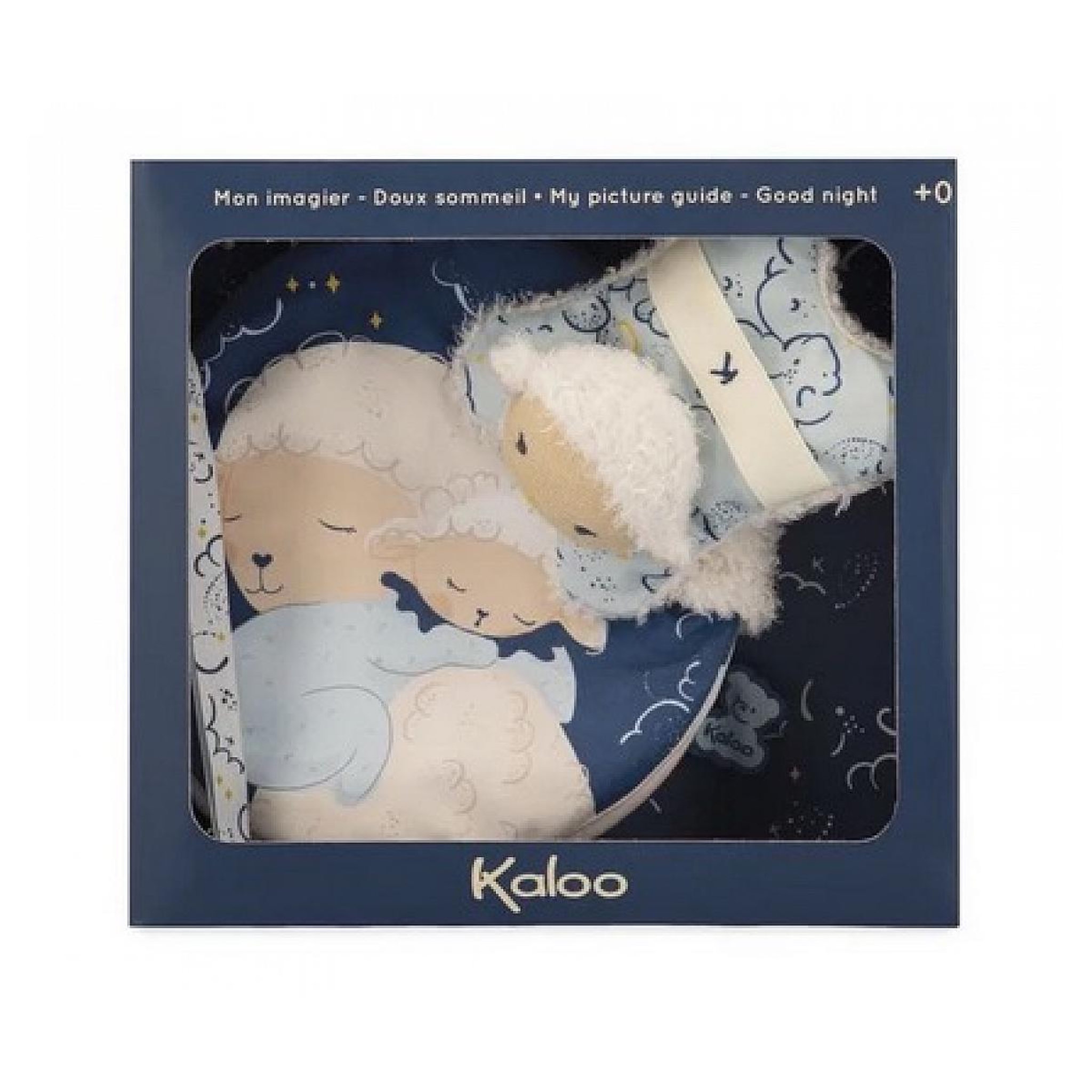 Voir la diapositive 1 : Kaloo Livre d'images Doux Sommeil avec Doudou Mouton pour Bébé