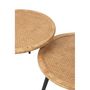 Voir la diapositive 5 : Paris Prix Lot de 2 Tables d'Appoint  Fernando  68cm Naturel