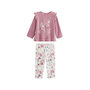 Voir la diapositive 1 : Petit Béguin Pyjama enfant 2 pièces en velours rose Louisa