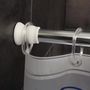 Voir la diapositive 3 : RIDDER RIDDER Tringle de rideau de douche telescopique 110-245cm Chrome 55300