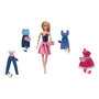 Voir la diapositive 1 : One Two Fun Mon joli dressing avec poupée et 4 tenues + accessoires
