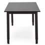 Voir la diapositive 2 : Paris Prix Bureau Design  Office  160cm Noir