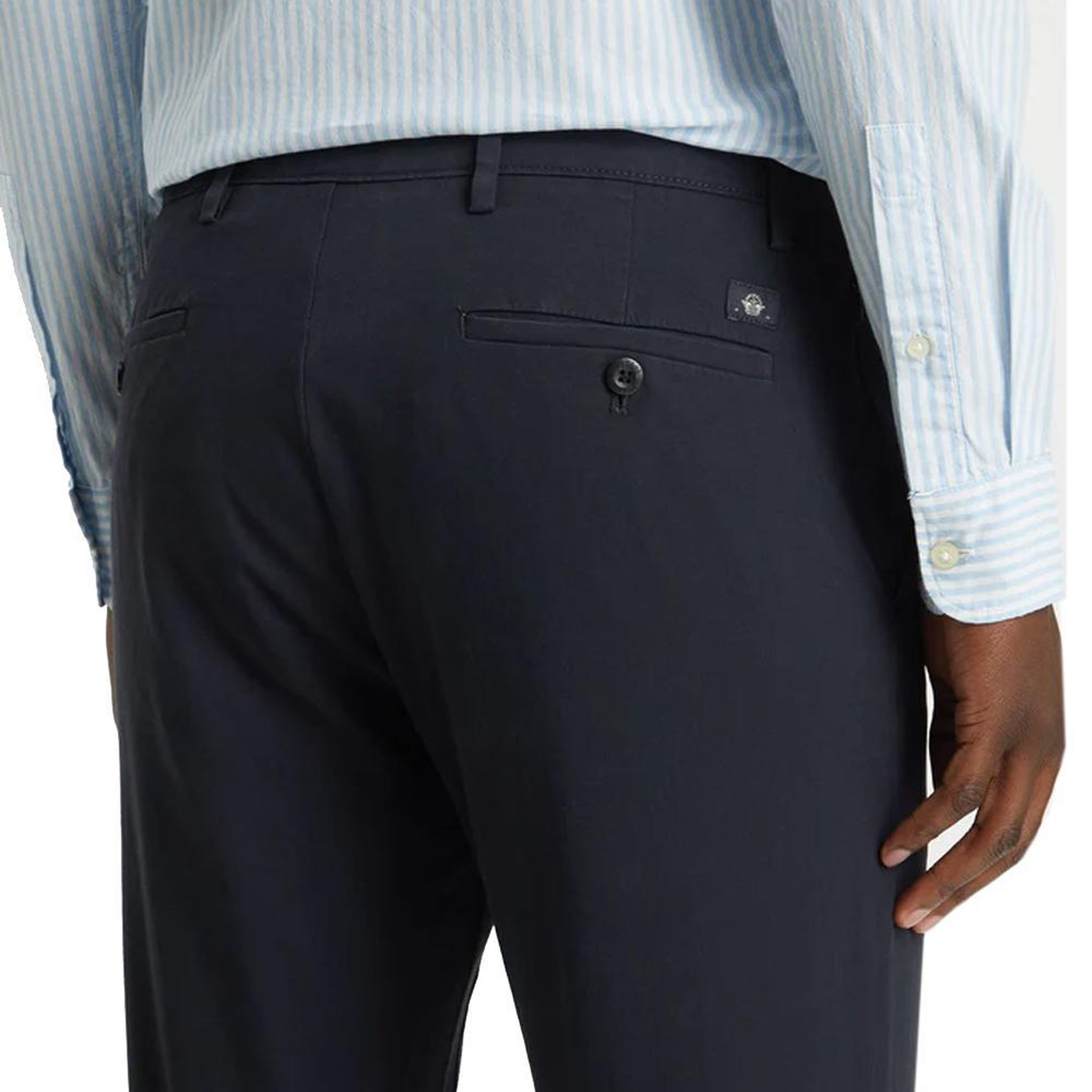 Voir la diapositive 2 : DOCKERS Pantalon slim marine homme dockers motion chino slim neutrals 75807-0004