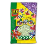 SES Creative Sachet de 1000 perles Technique à repasser : Phosphorescent