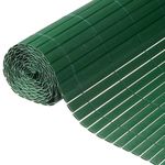 NATURE Nature Ecran de jardin a double face PVC 1x3 m Vert