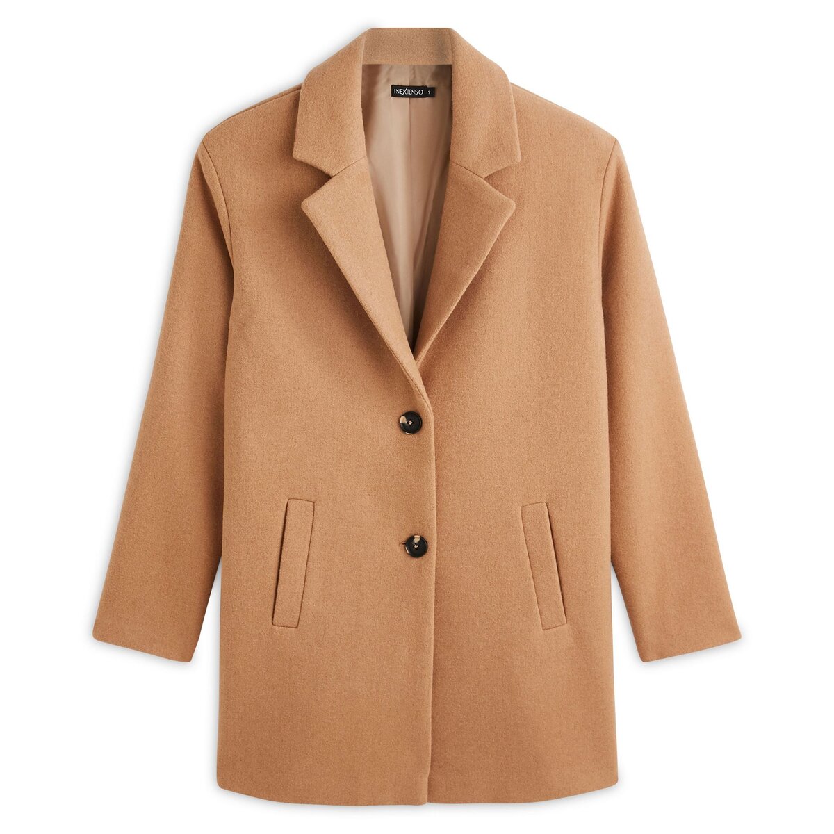 IN EXTENSO Manteau long beige femme