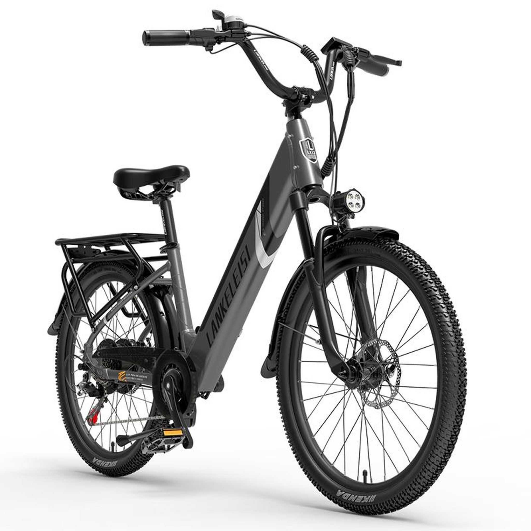 Voir la diapositive 3 : LANKELEISI Vélo électrique urbain LANKELEISI ES500PRO