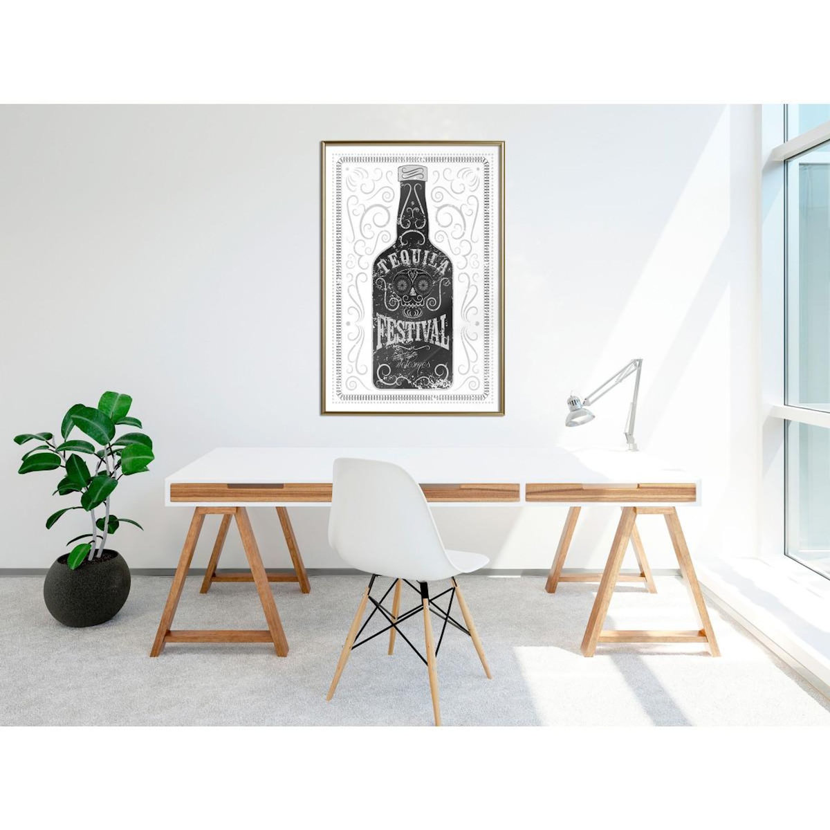 Paris Prix Affiche Murale Encadrée  Bottle of Tequila