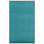 Voir la diapositive 1 : VIDAXL Paillasson lavable Cyan 90x150 cm