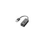 Voir la diapositive 2 : Lenovo Adaptateur Ethernet USB 3.0 Lenovo 0193124150352 noir