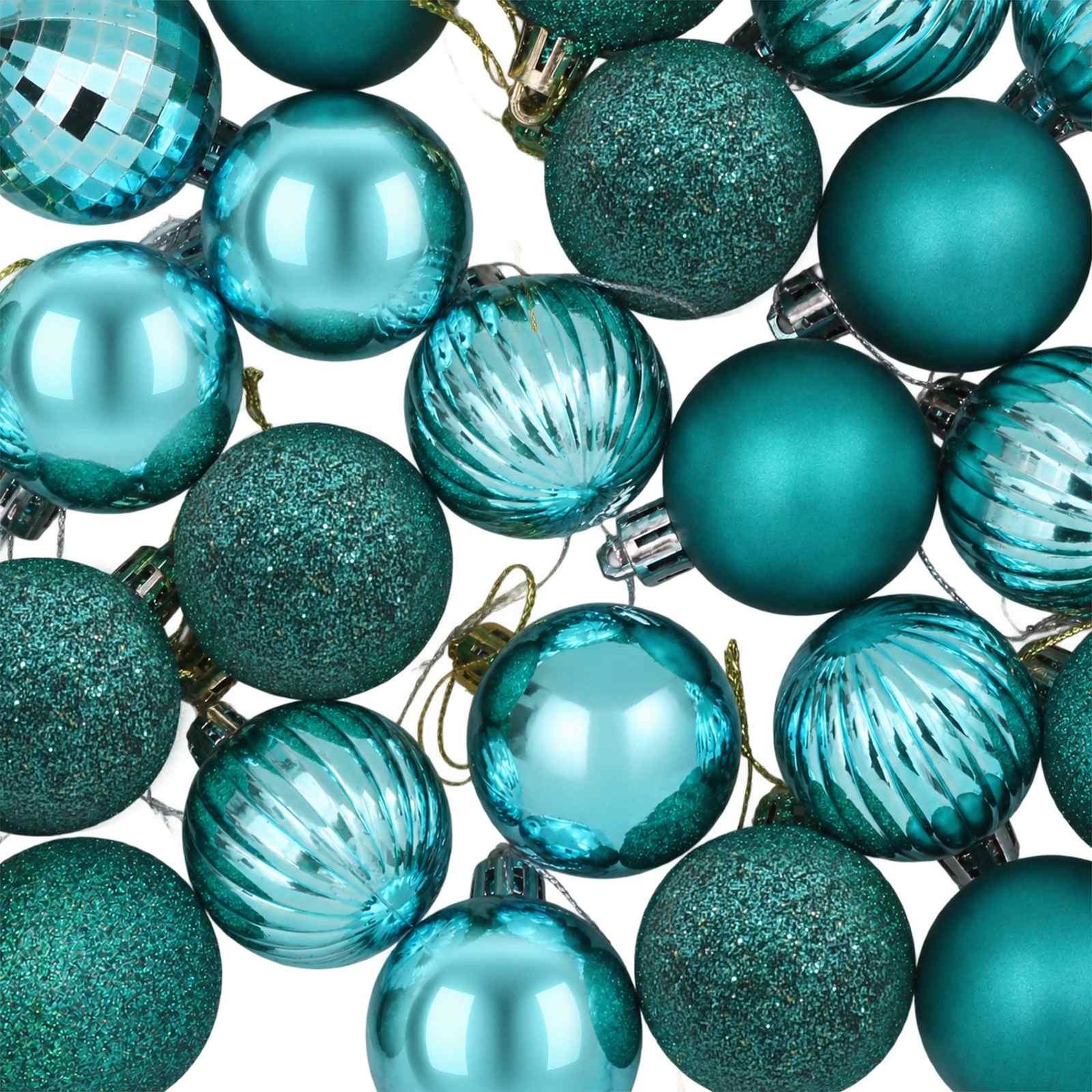 Voir la diapositive 6 : VIDAXL Ensemble de boules de Noël 100 pc Vert 4 cm Polystyrene