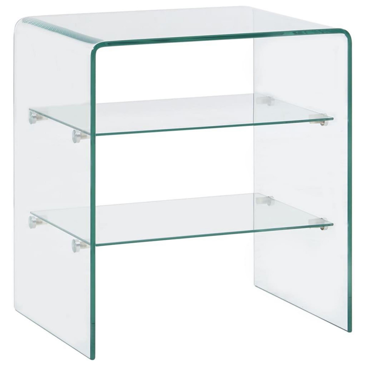 VIDAXL Table basse 50x40x56 cm Verre trempe