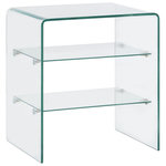 VIDAXL Table basse 50x40x56 cm Verre trempe