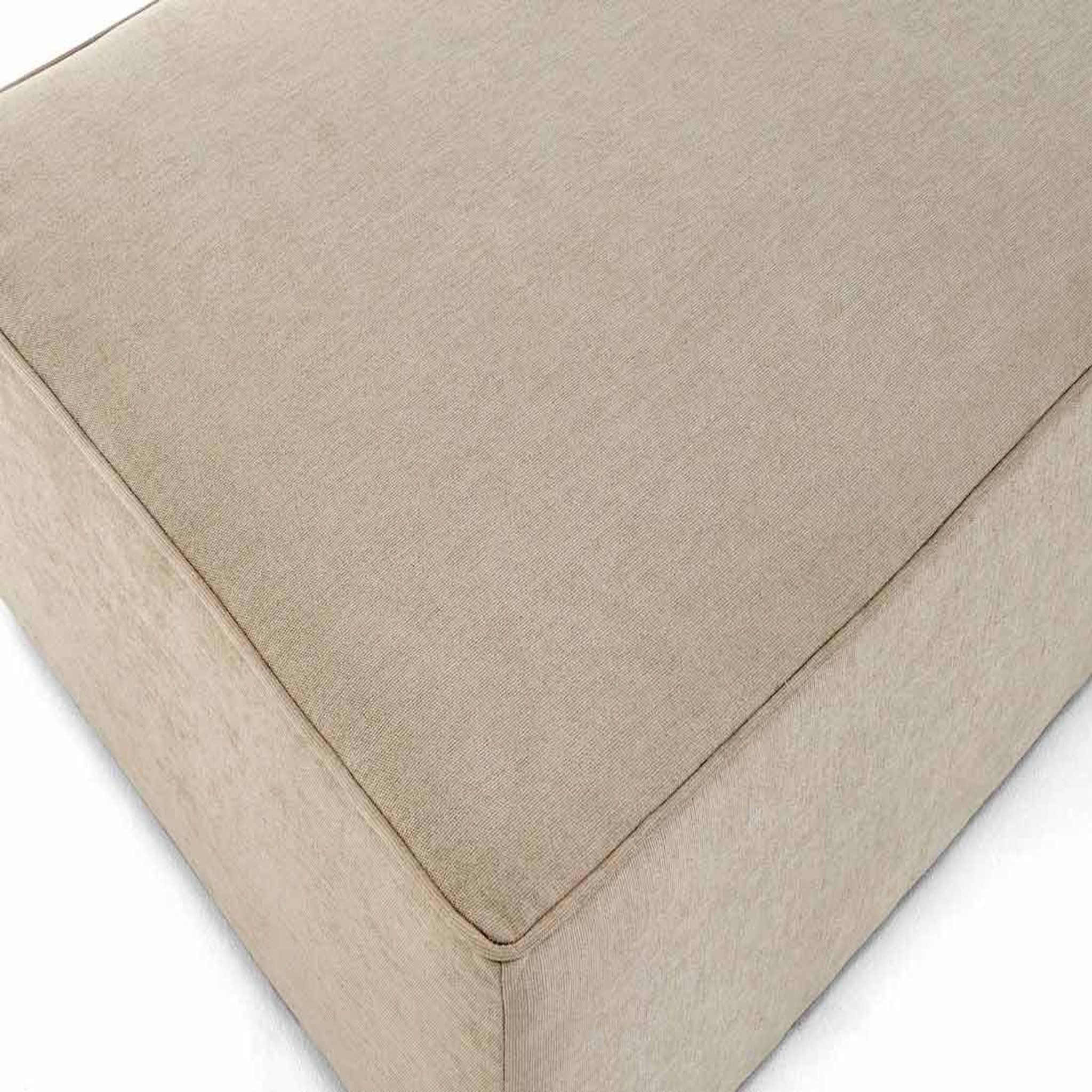 Voir la diapositive 5 : BEST MOBILIER Topaze - pouf - en tissu