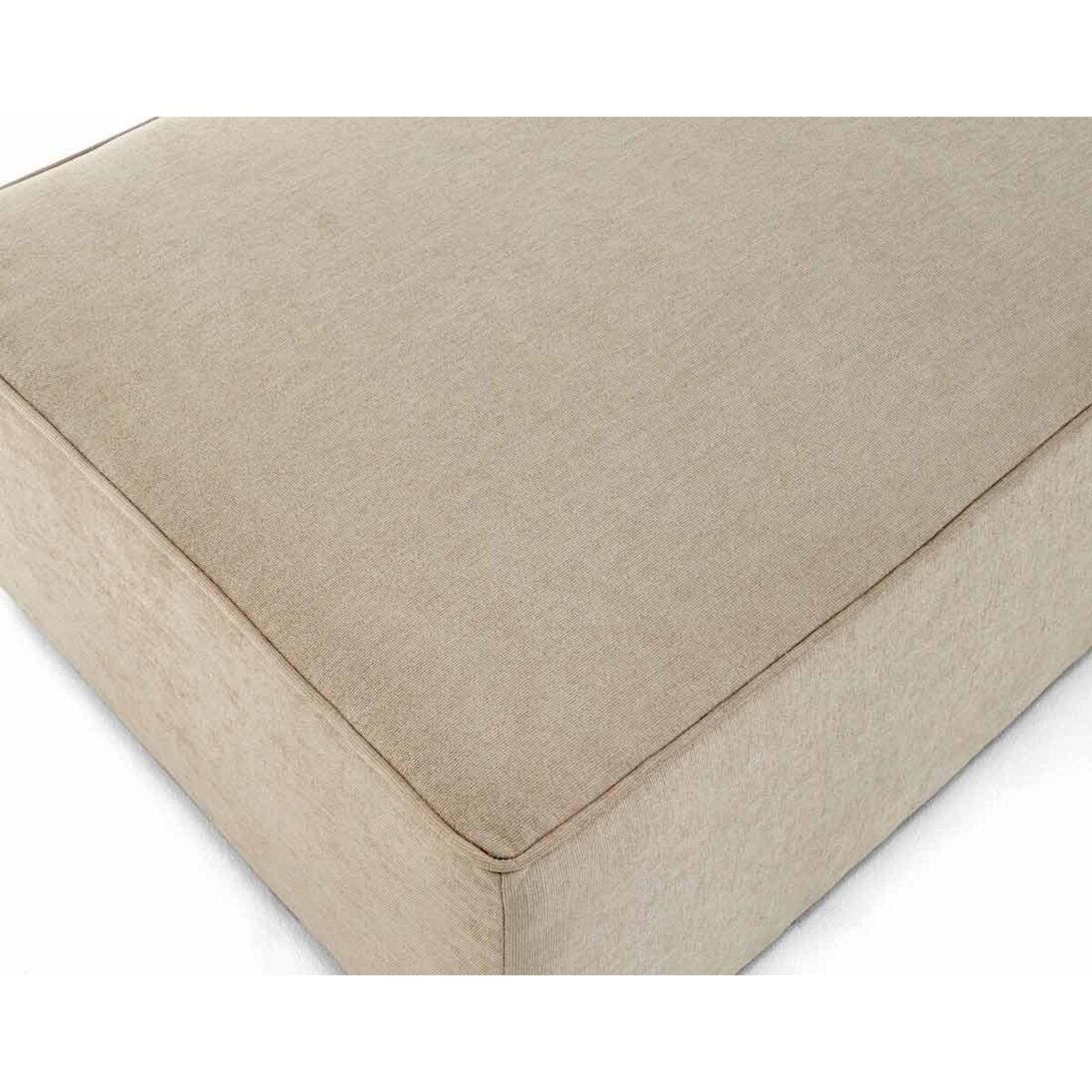 BEST MOBILIER Topaze - pouf - en tissu